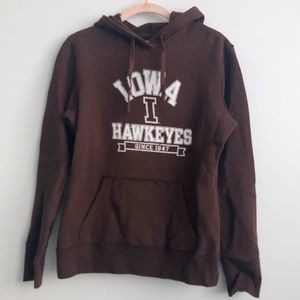 Brown University of Iowa Hoodie, Size M